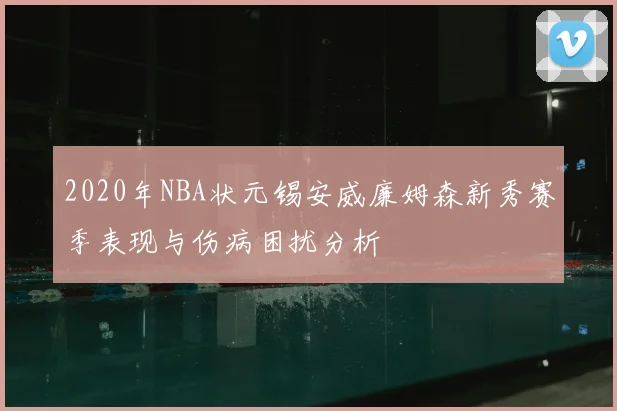 2020年NBA状元锡安威廉姆森新秀赛季表现与伤病困扰分析