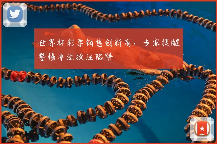 世界杯彩票销售创新高，专家提醒警惕非法投注陷阱