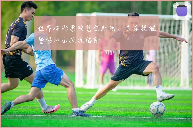 世界杯彩票销售创新高，专家提醒警惕非法投注陷阱