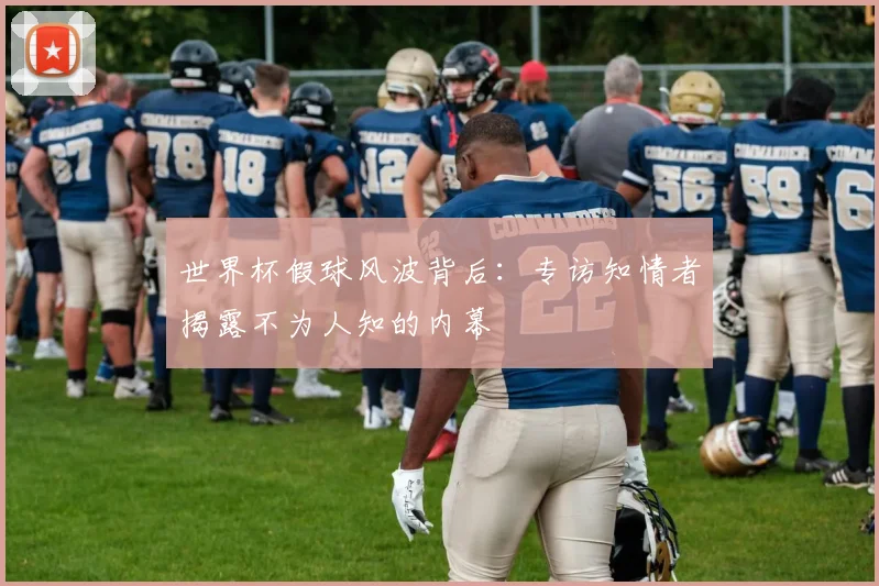 世界杯假球风波背后：专访知情者揭露不为人知的内幕